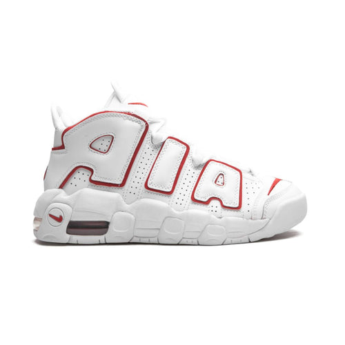 Nike Air More Uptempo White Varsity Red Outline Keesef