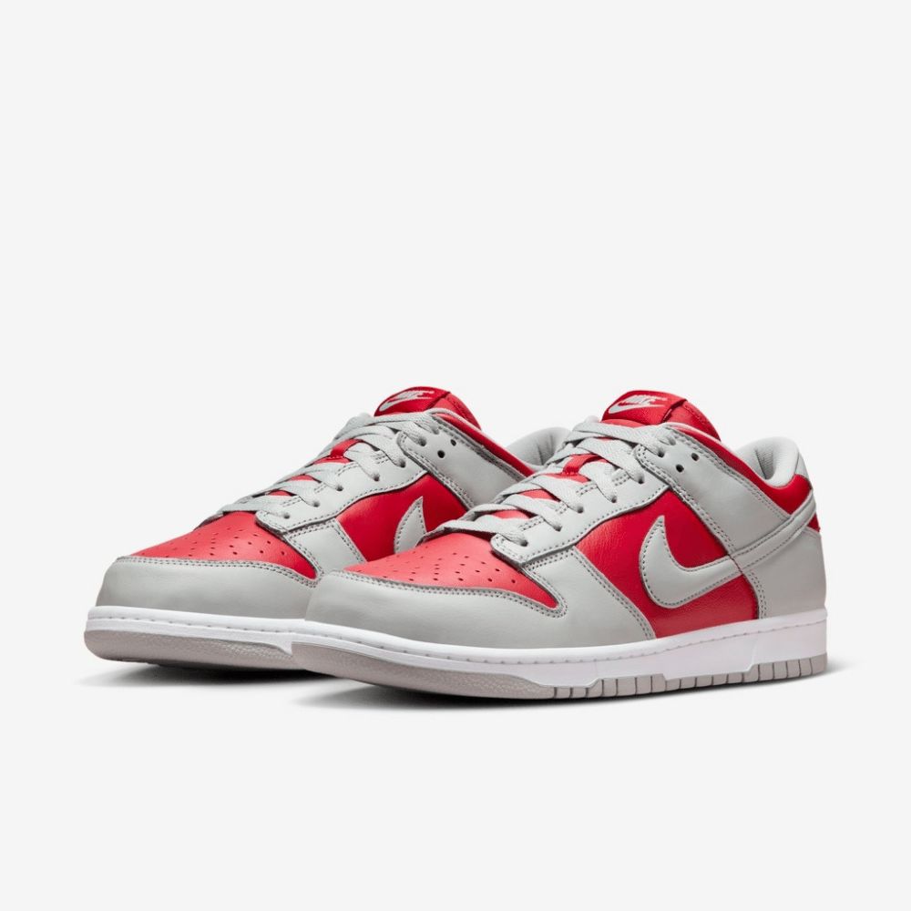 Nike Dunk Low Varsity Red and Silver Nike Dunk Low Varsity Red and Silver Keesef