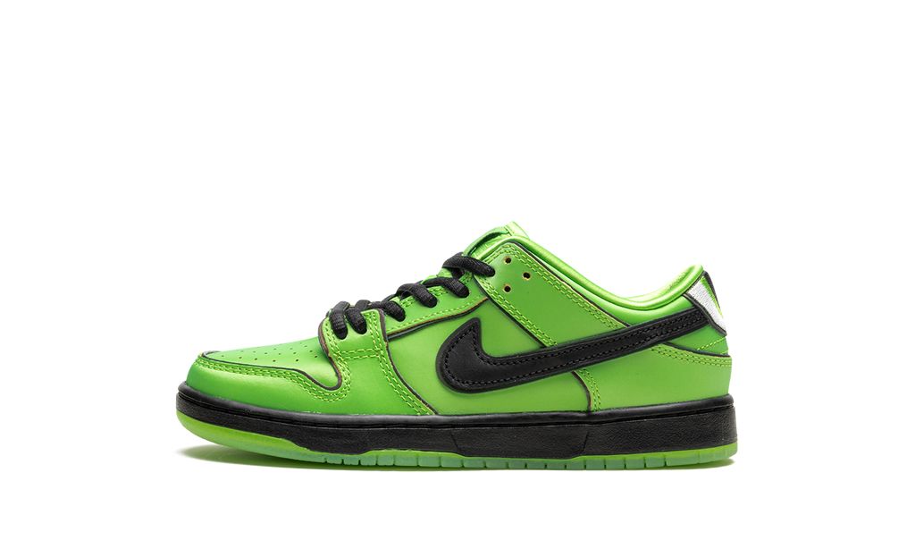 Nike SB Dunk Low The Powerpuff Girls Buttercup Nike SB Dunk Low x The Powerpuff Girls Buttercup Keesef