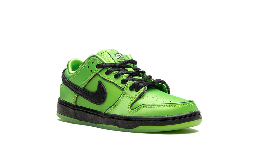 Nike SB Dunk Low The Powerpuff Girls Buttercup Nike SB Dunk Low x The Powerpuff Girls Buttercup Keesef