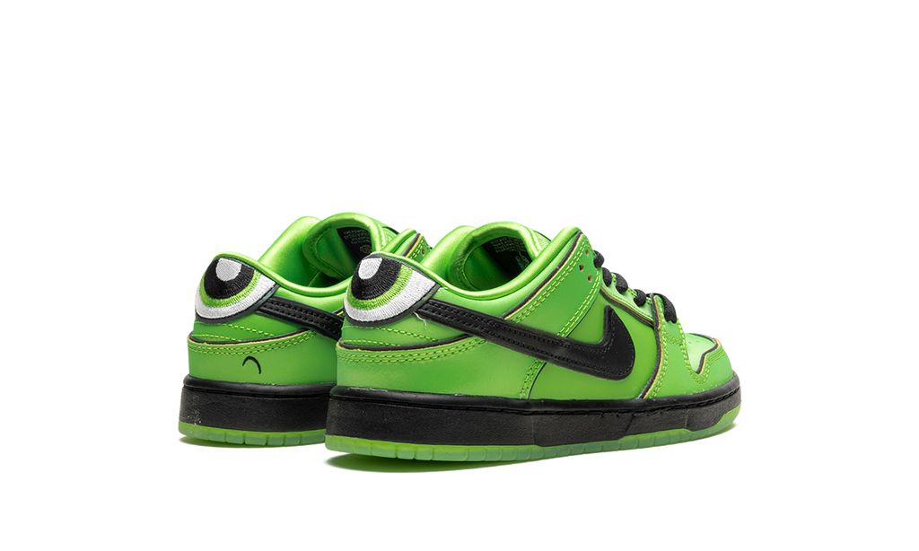 Nike SB Dunk Low The Powerpuff Girls Buttercup Nike SB Dunk Low x The Powerpuff Girls Buttercup Keesef