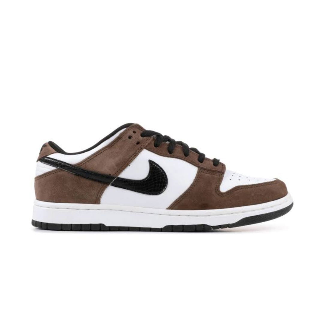 Nike SB Dunk Low White Black Trail End Brown Nike SB Dunk Low White Black Trail End Brown Keesef