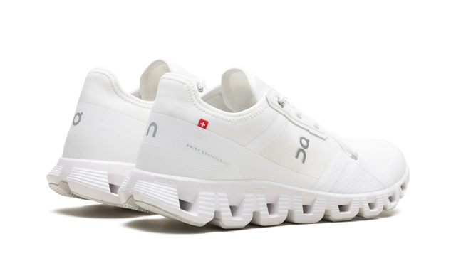 On Running Cloud  X 3AD Undyed White