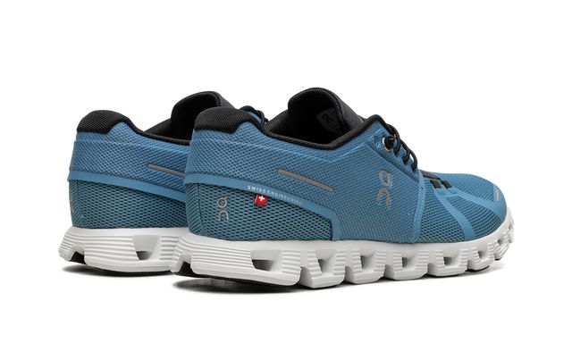 On Running Cloud 5 Niagara Blue Black Keesef