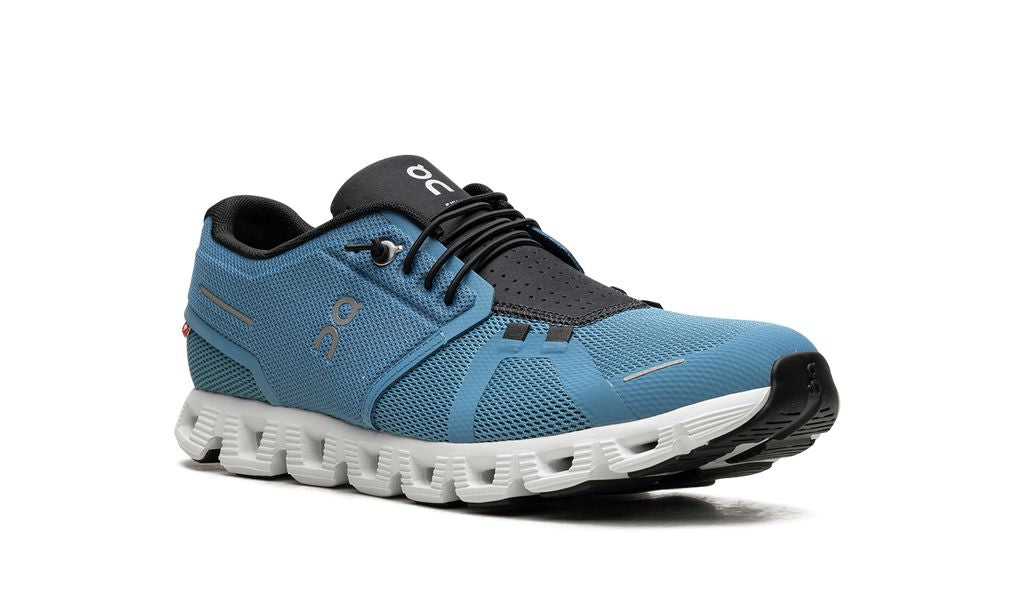 On Running Cloud 5 Niagara Blue Black Keesef