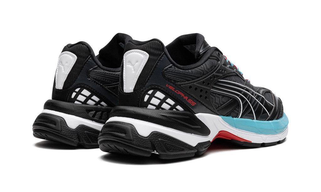 Puma Velophasis Luxe Sport Preto e azul Keesef