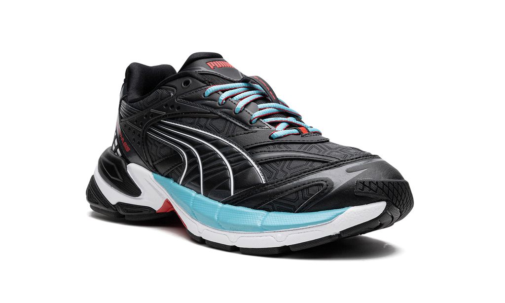 Puma Velophasis Luxe Sport Preto e azul Keesef