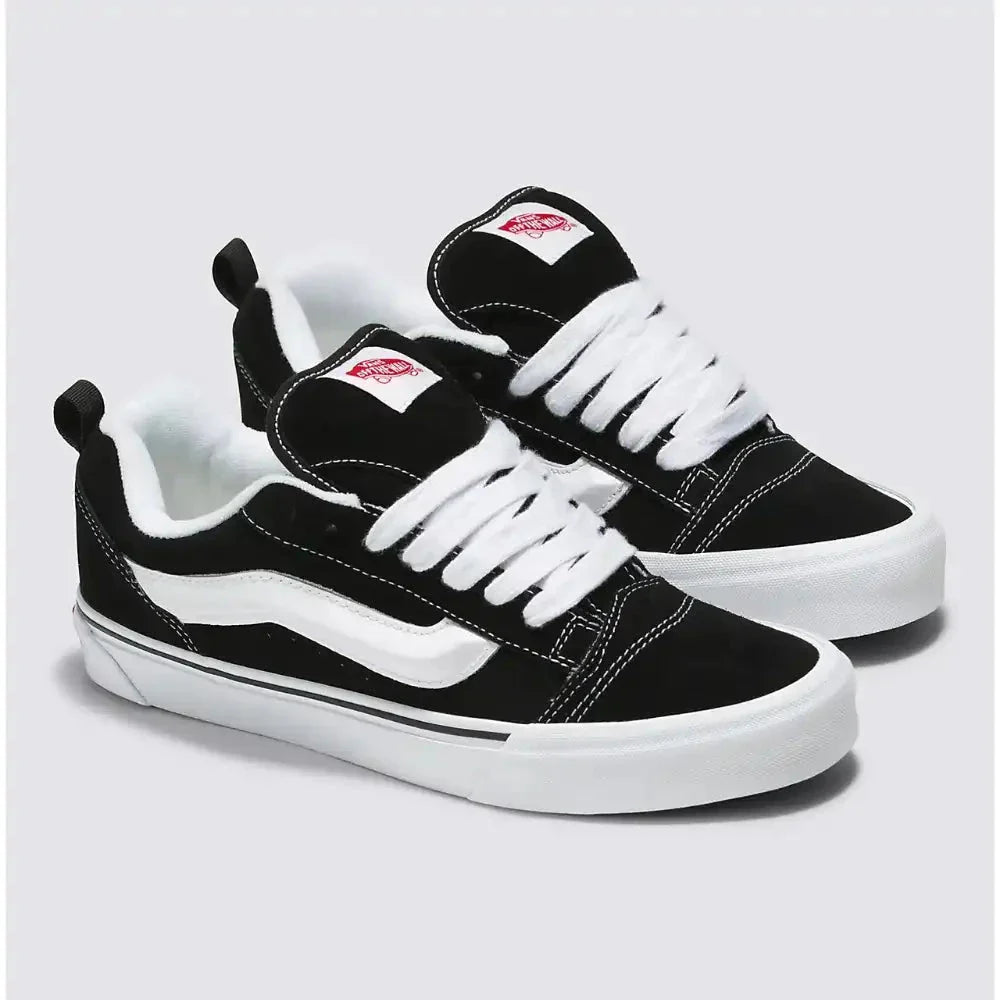 Vans Knu Skool Black White Vans Knu Skool Black White Keesef