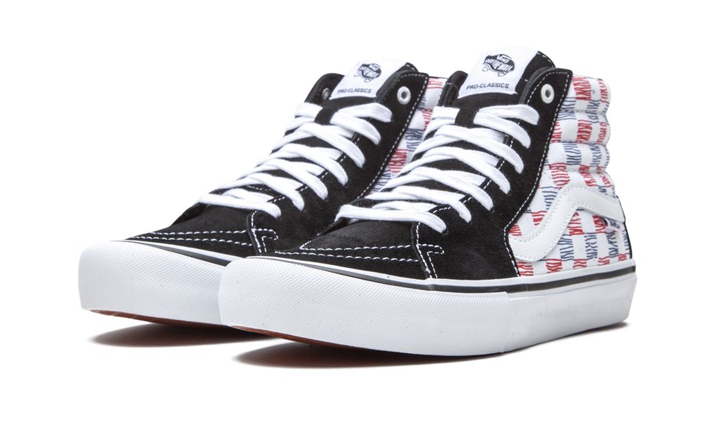 Vans Sk8-Hi "Sketched Checkerboard" Keesef 