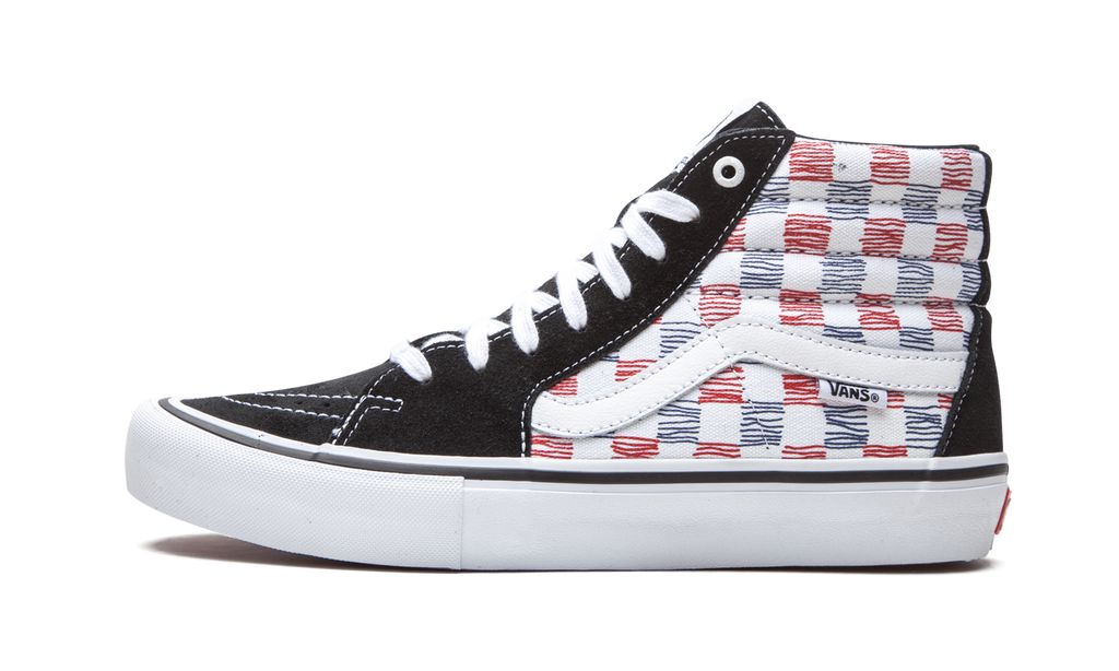 Vans Sk8-Hi "Sketched Checkerboard" Keesef 
