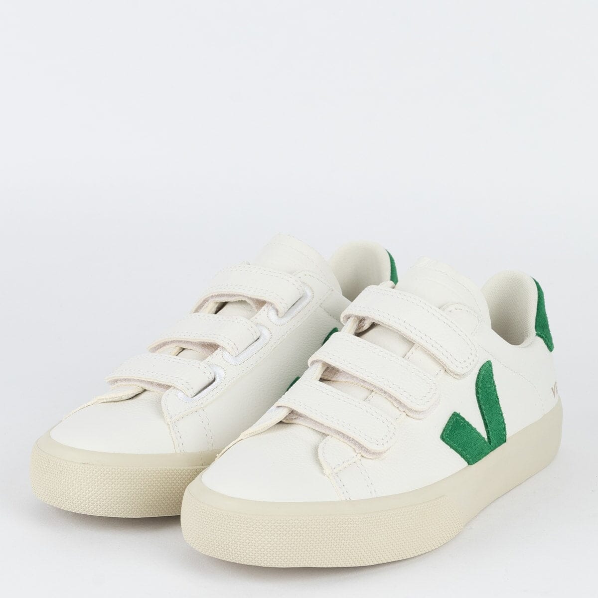 Vert Shoes Logo Chromefree Leather Extra White Keesef